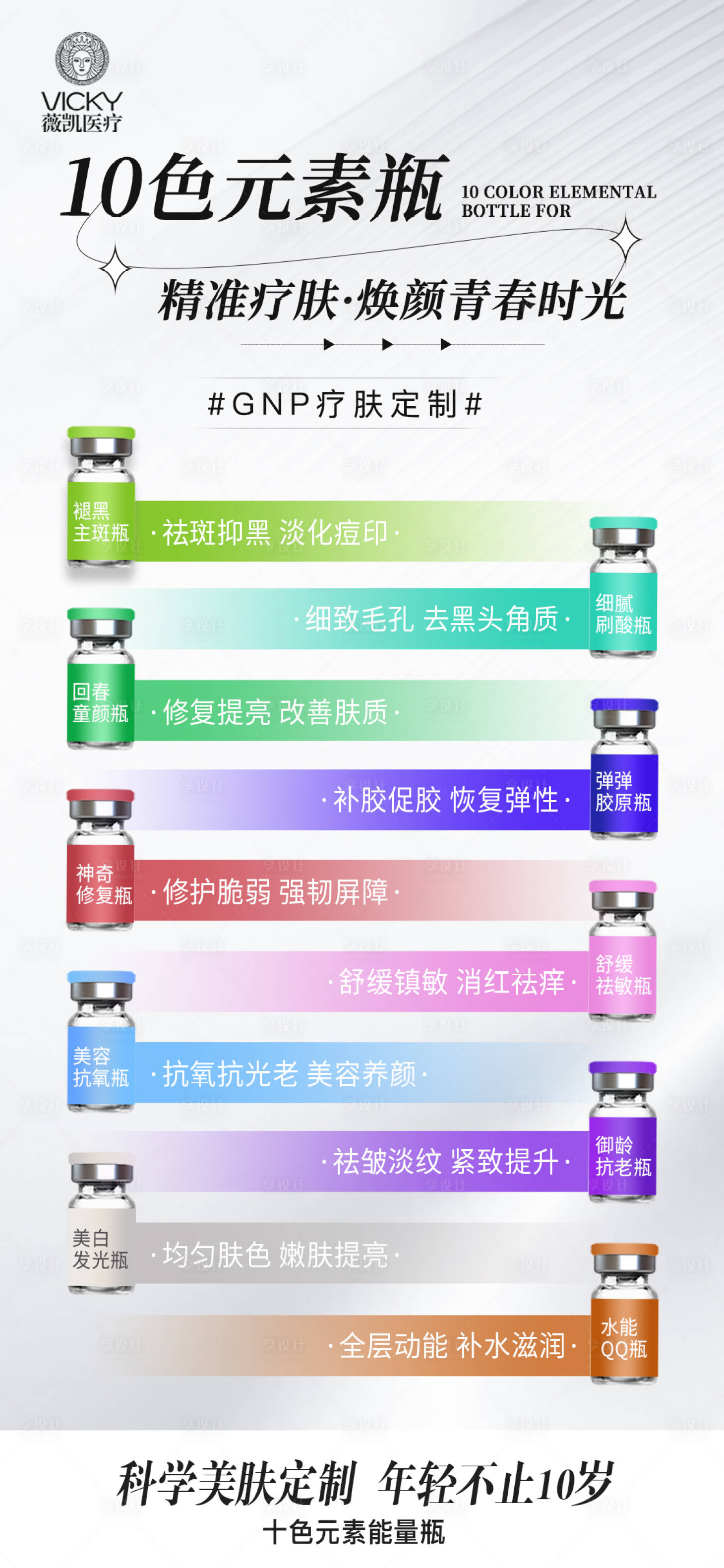 源文件下载【享设计】搜索编号：67760024901377782【医美元素瓶海报】