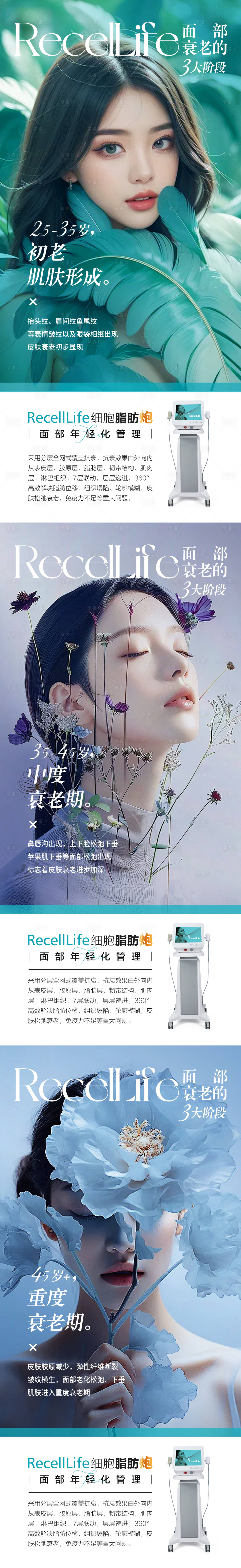 源文件下載【享設計】搜索編號：72710025135598970【醫美抗衰儀器海報】