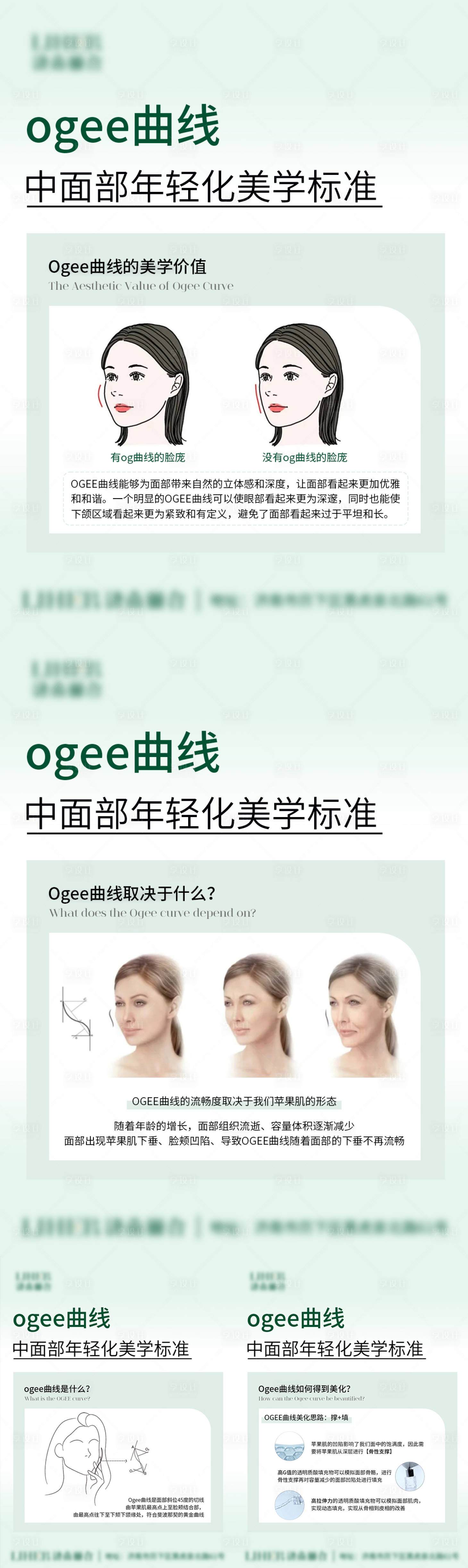 源文件下載【享設計】搜索編號：73990025286852522【曲線中面部年輕化美學標準科普】