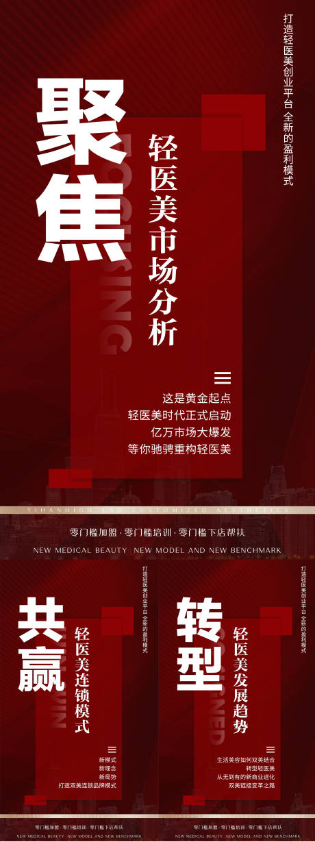 源文件下载【微商美业预热招商造势大字海报】编号：96980025408709576