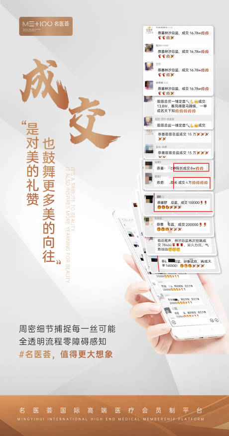 源文件下载【享设计】搜索编号：82760024974112423【医美成交喜报】