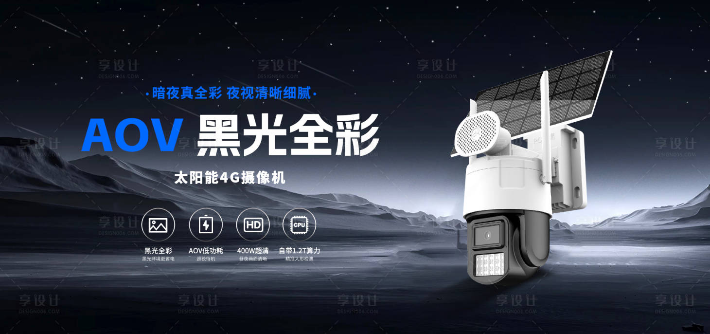 源文件下载【享设计】搜索编号：90750025170502846【监控科技主视觉】