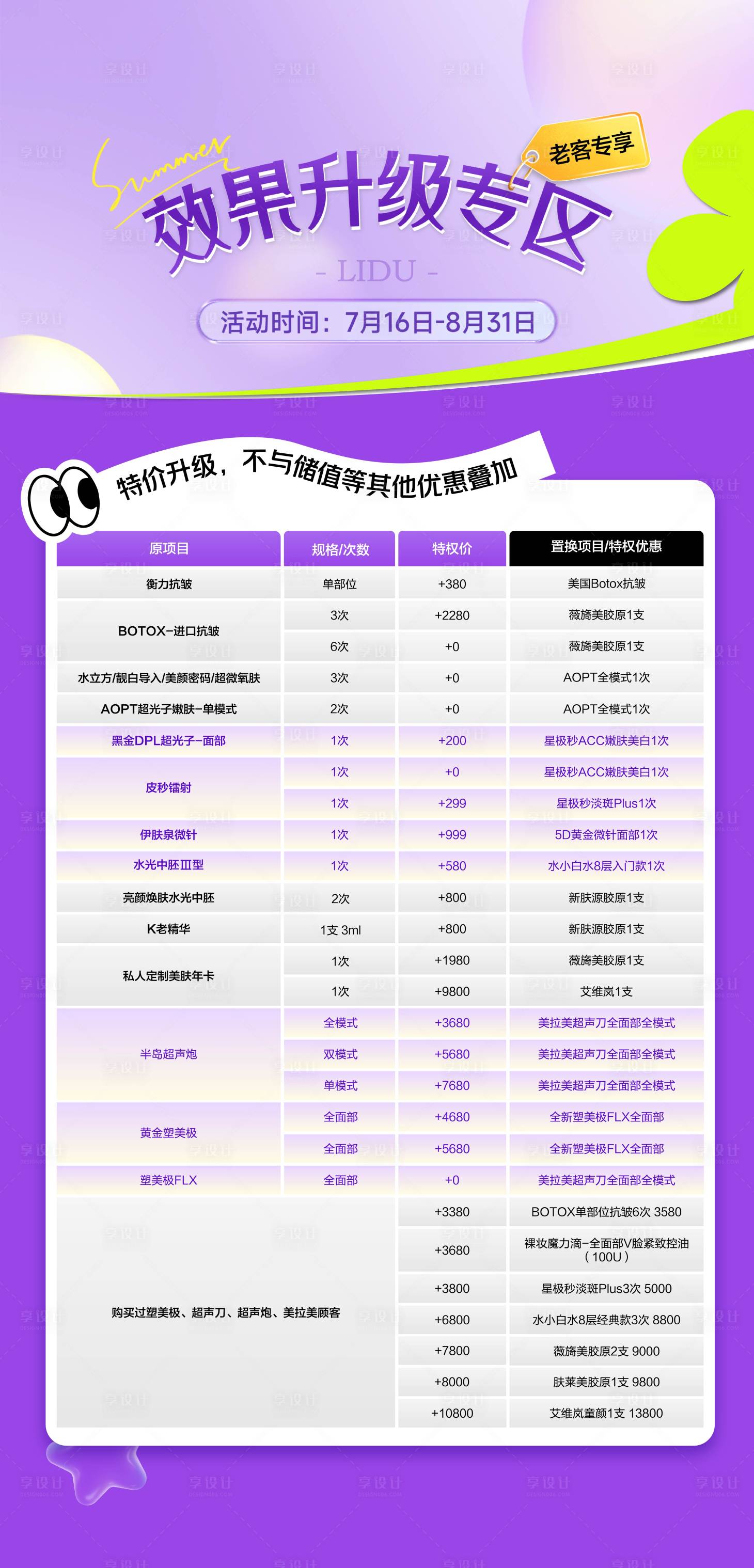 源文件下载【享设计】搜索编号：79480025191255242【医美项目长图】