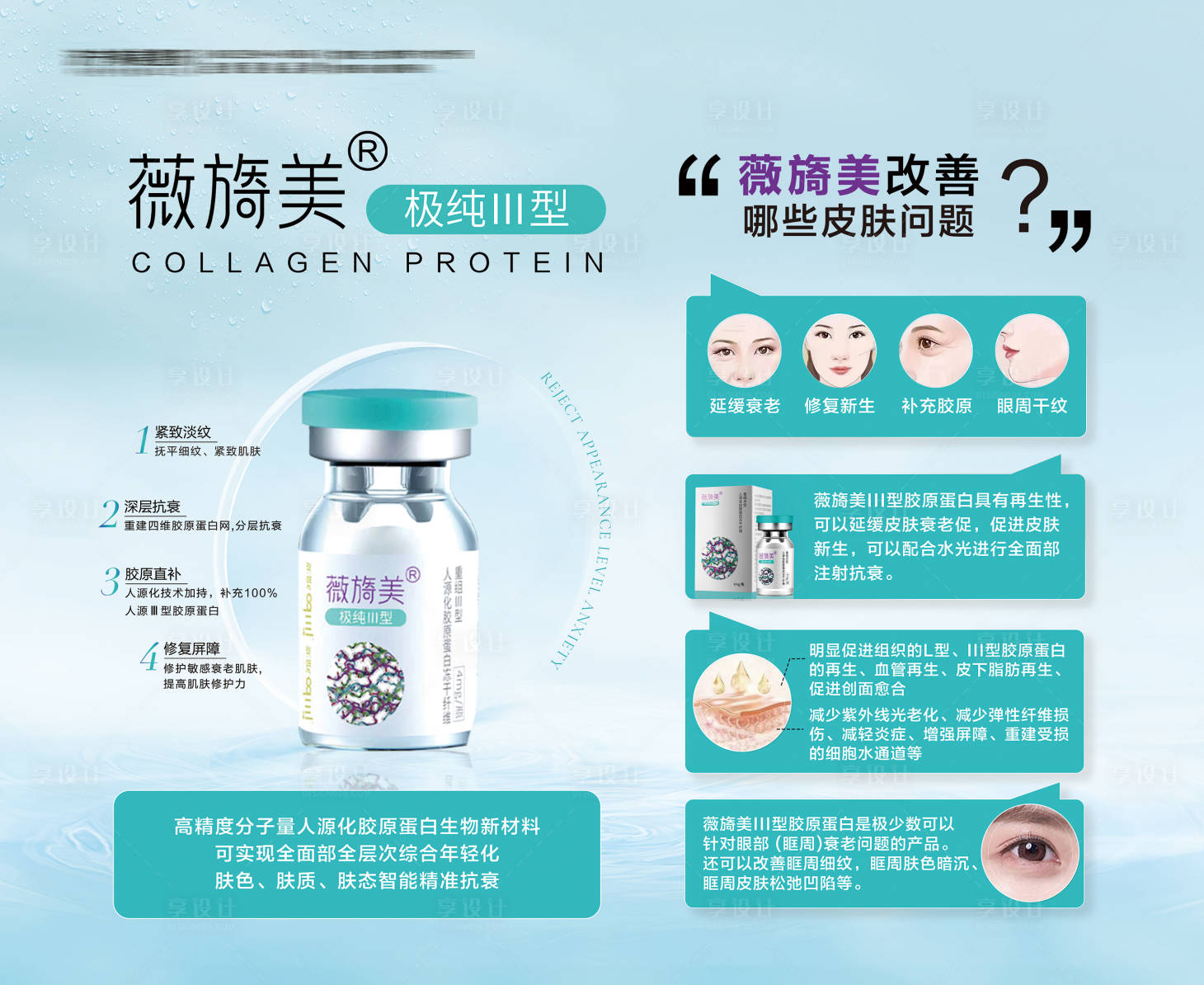 源文件下载【享设计】搜索编号：89300025198098216【医美展板】