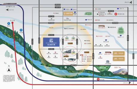 源文件下载【地产区位图】编号：50260025143221968