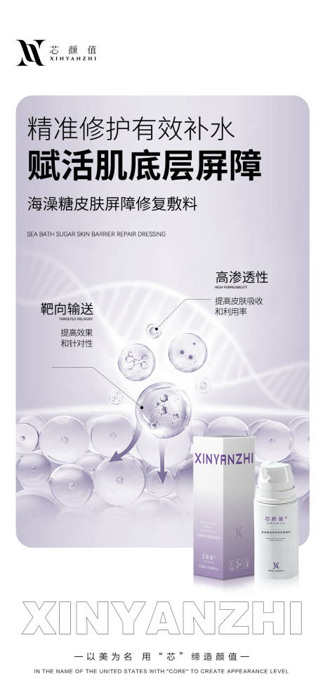 源文件下载【医美修复产品海报】编号：31740025420062148