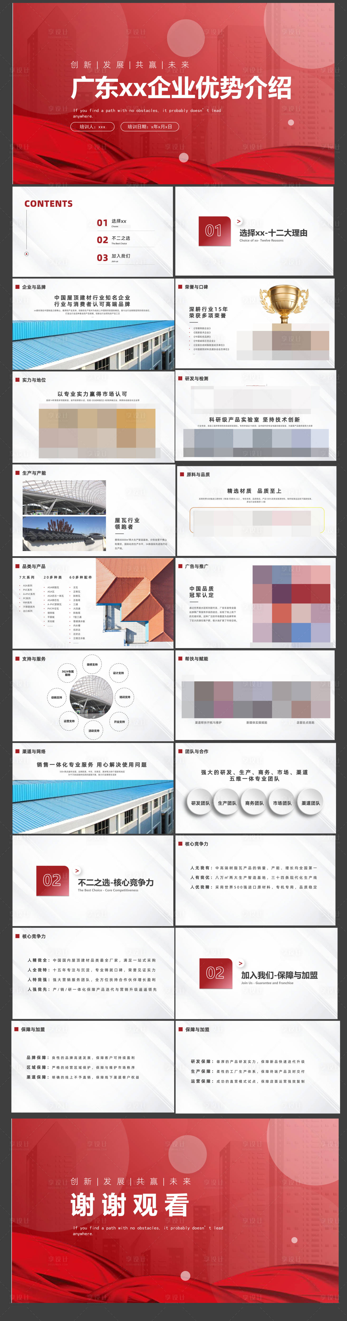 源文件下载【享设计】搜索编号：66530025251458676【企业优势介绍PPT】