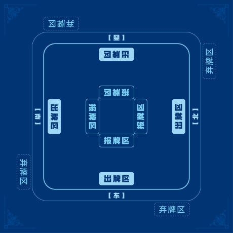 源文件下载【国潮桌垫棋牌垫】编号：69380025112706935