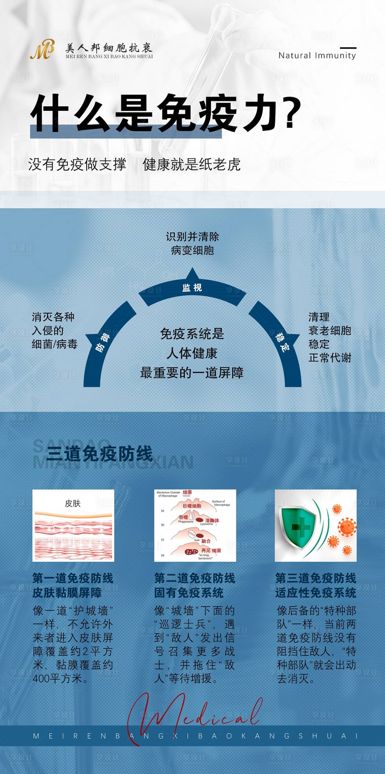 源文件下载【享设计】搜索编号：46100025287609981【医疗科普海报】