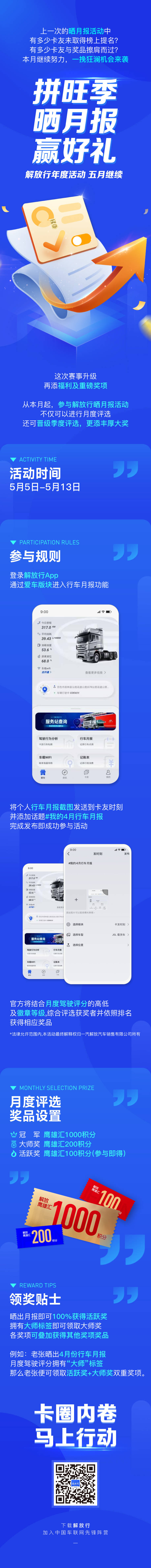 源文件下载【享设计】搜索编号：52650025156476772【拼旺季晒月报长图】