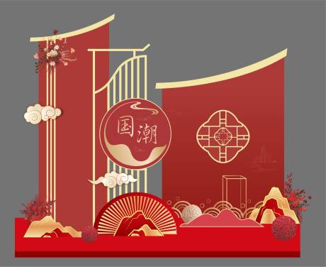 源文件下载【国潮美陈 】编号：37530024894156250