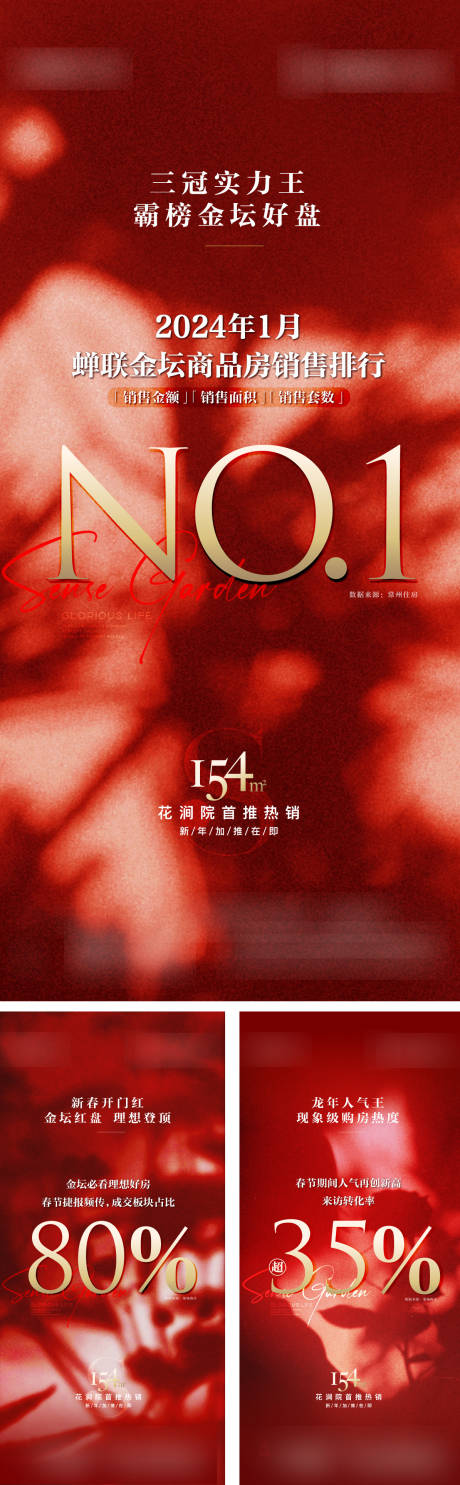 源文件下載【房地產(chǎn)熱銷賣壓系列海報】編號：68340024872984505