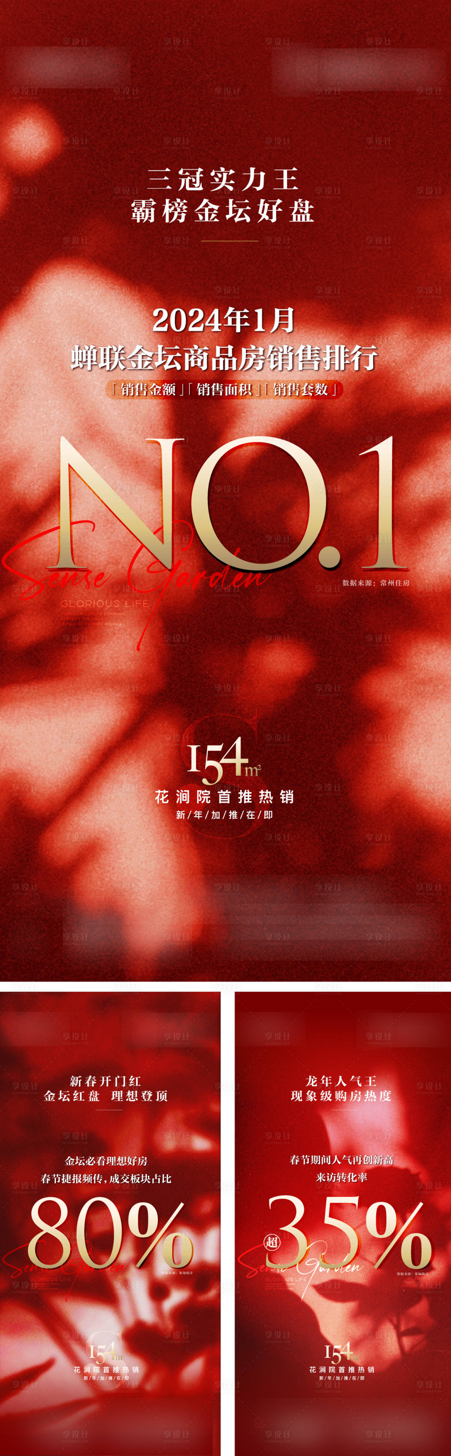 源文件下載【享設計】搜索編號：68340024872984505【房地產熱銷賣壓系列海報】