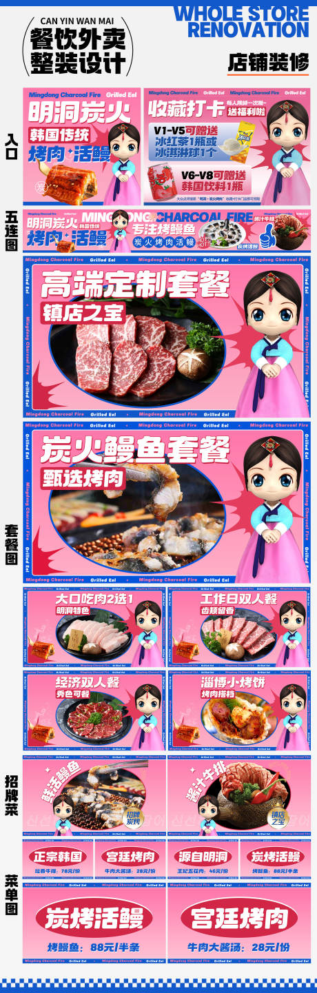 源文件下载【享设计】搜索编号：91230025338457442【餐饮烤肉海报】