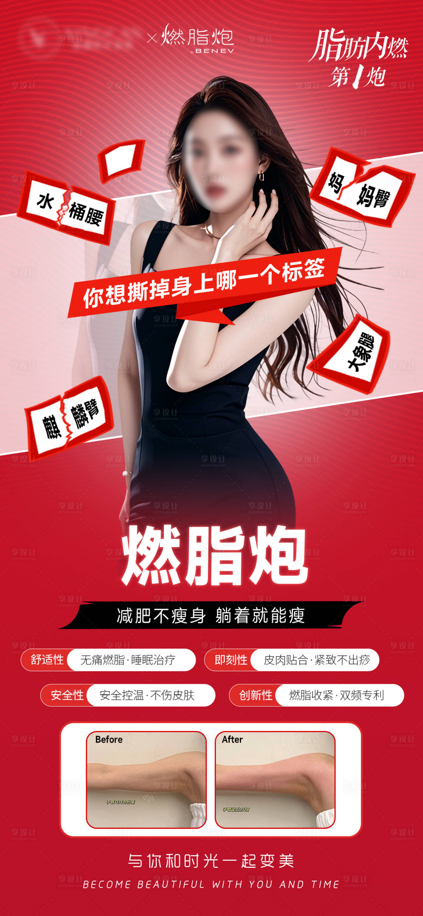 源文件下载【享设计】搜索编号：78030025113487889【医美仪器案例海报】