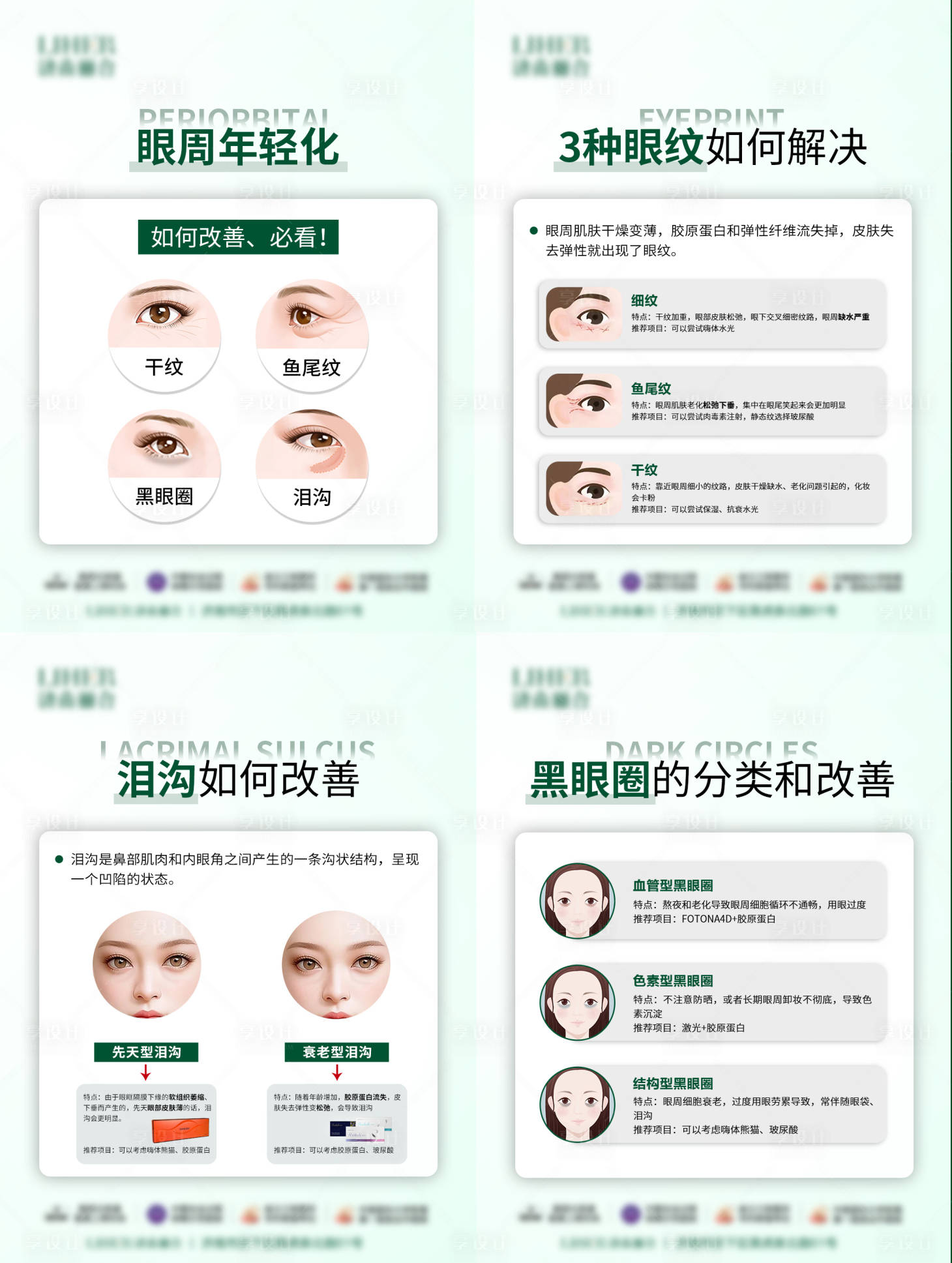 源文件下載【享設計】搜索編號：58380024912801747【眼周抗衰科普海報】