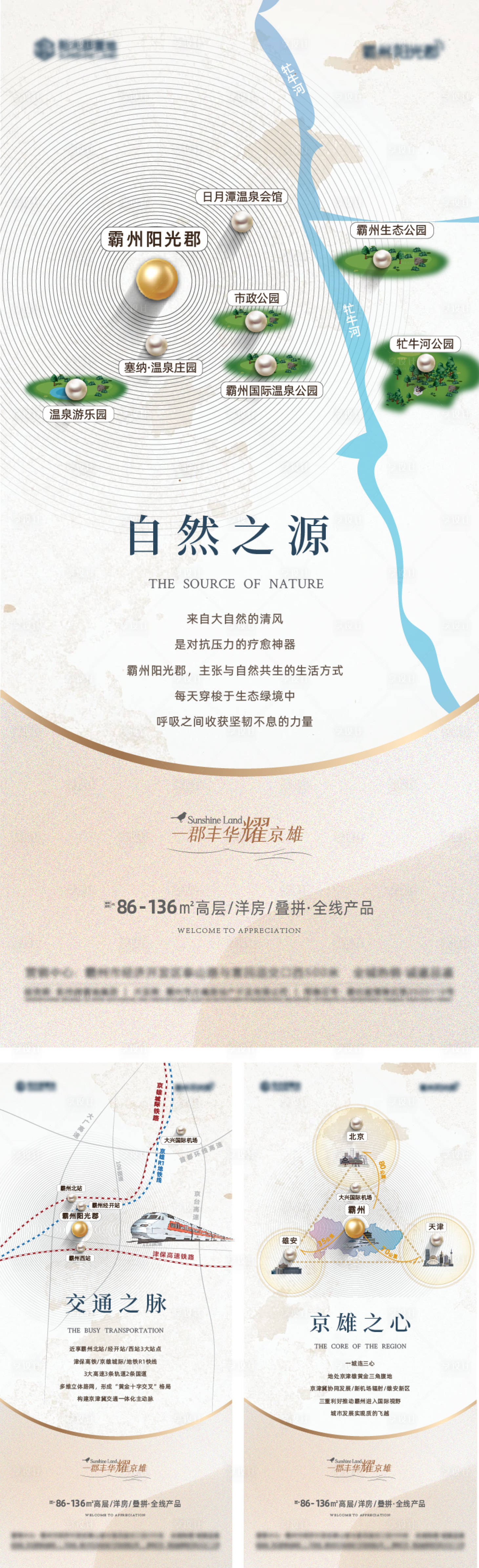 源文件下载【享设计】搜索编号：57680025072314423【地产交通区位系列海报】