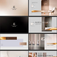 地产豪宅VI设计PSD+AI 设计素材和海报模板免费下载-享设计