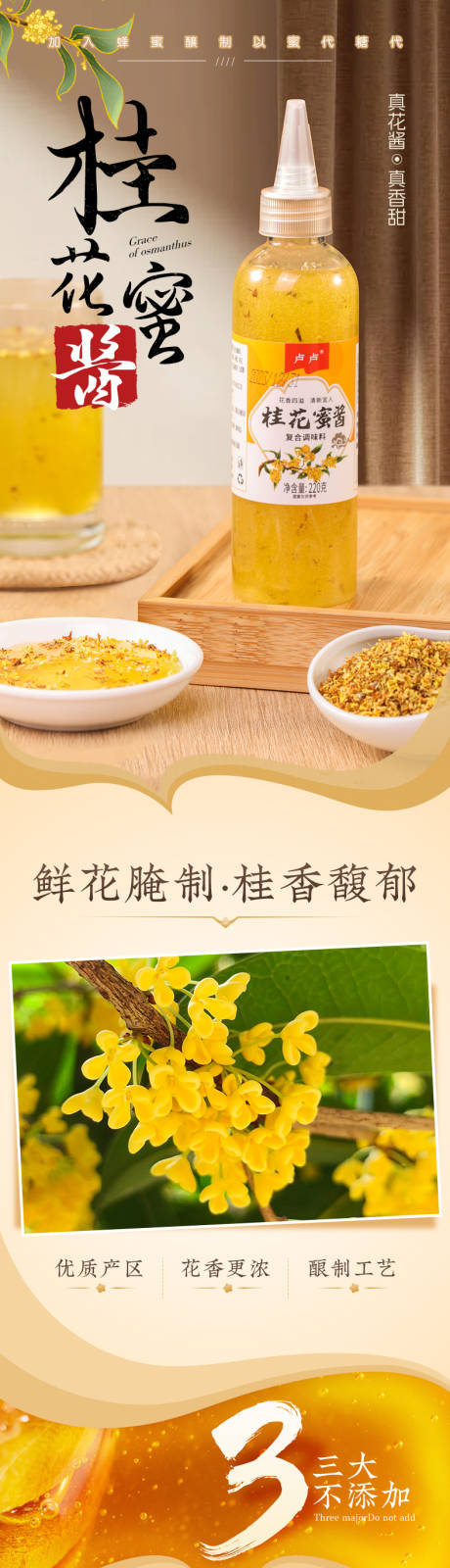 源文件下载【桂花蜂蜜酱电商详情页】编号：93640025209524373