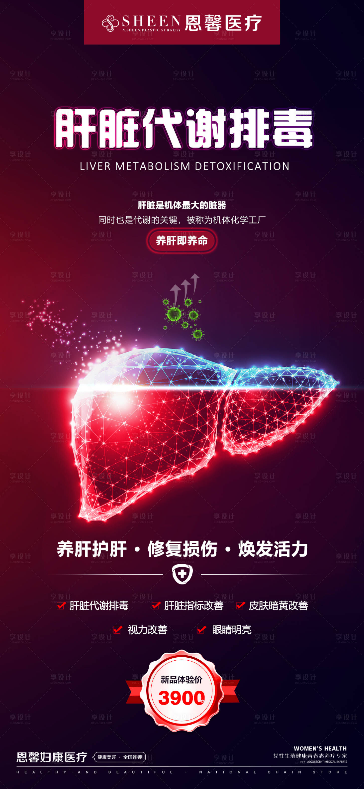 源文件下載【享設計】搜索編號：91500025240058364【肝臟代謝排毒】