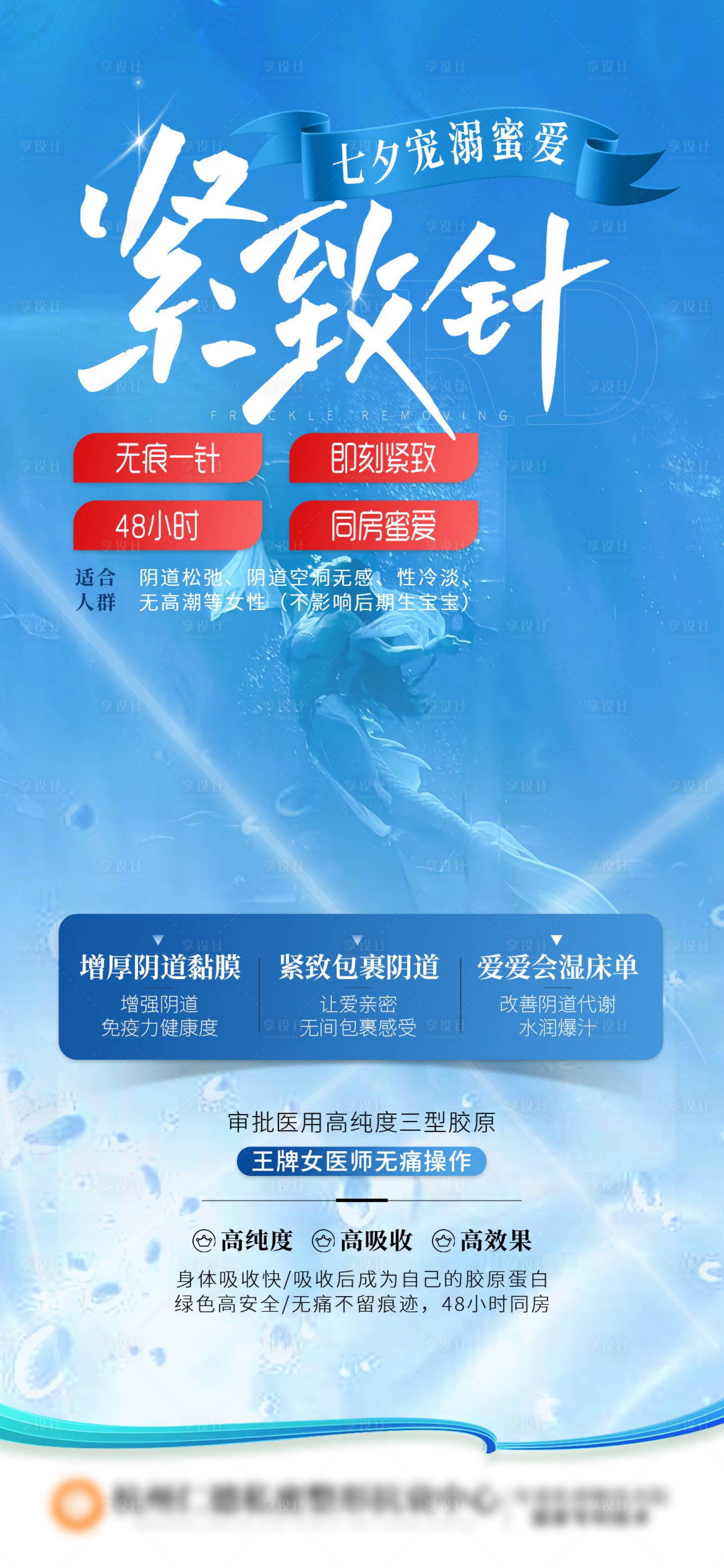 源文件下載【享設計】搜索編號：83730025416846739【私密緊致針科普海報】