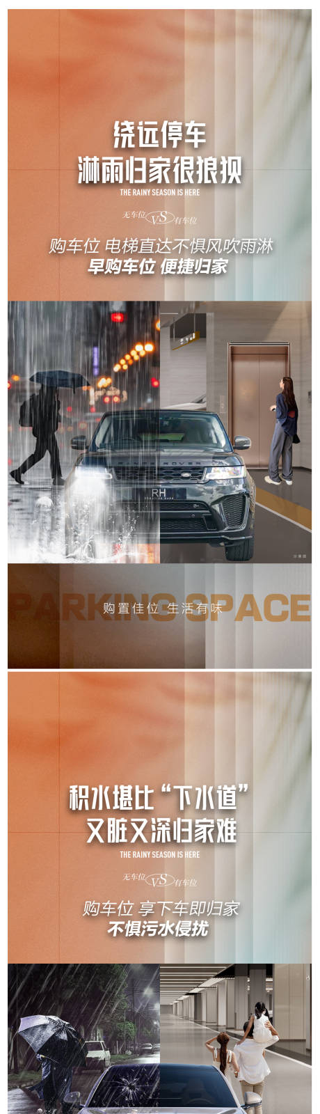 源文件下载【车位痛点对比海报】编号：30760024994318731