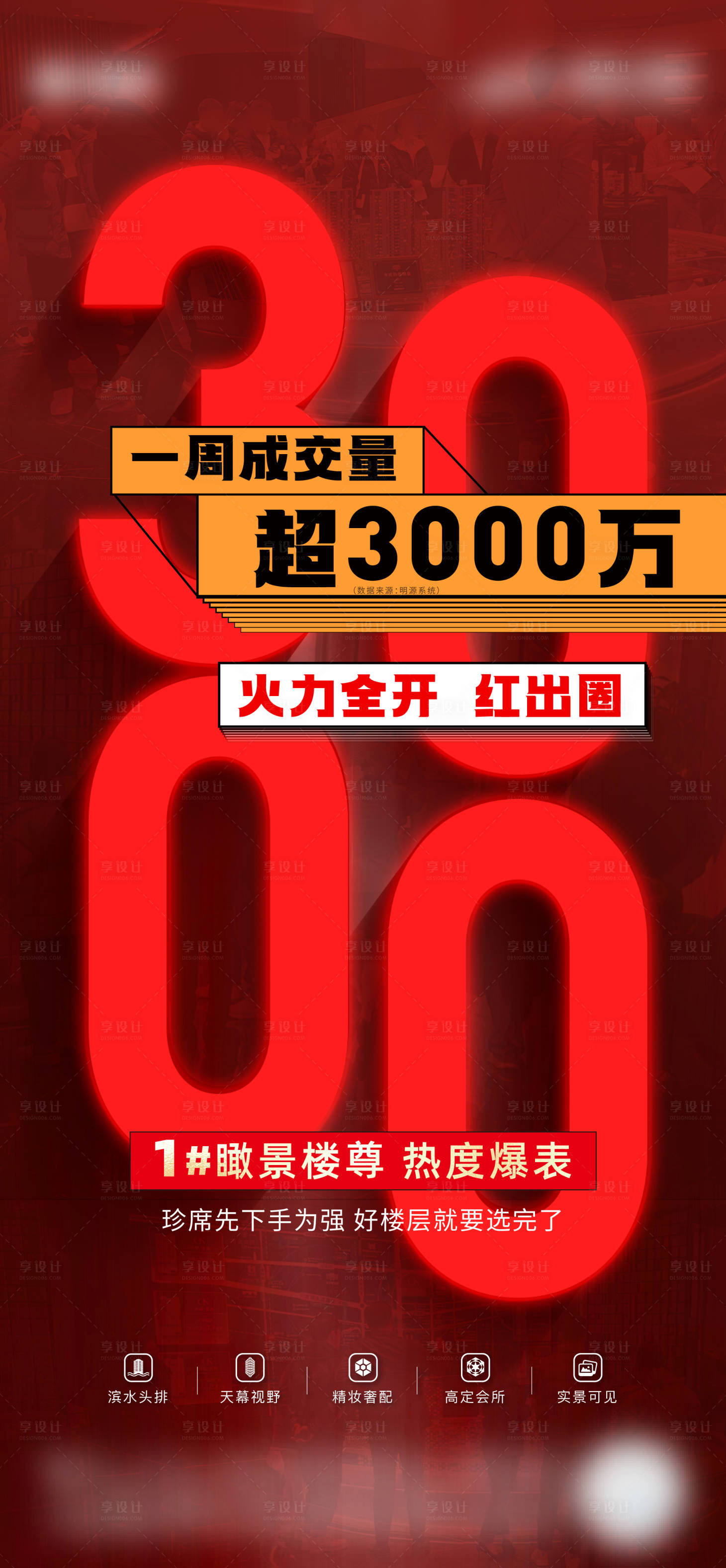 源文件下載【地產人氣熱銷喜慶海報】編號：94410025211394756