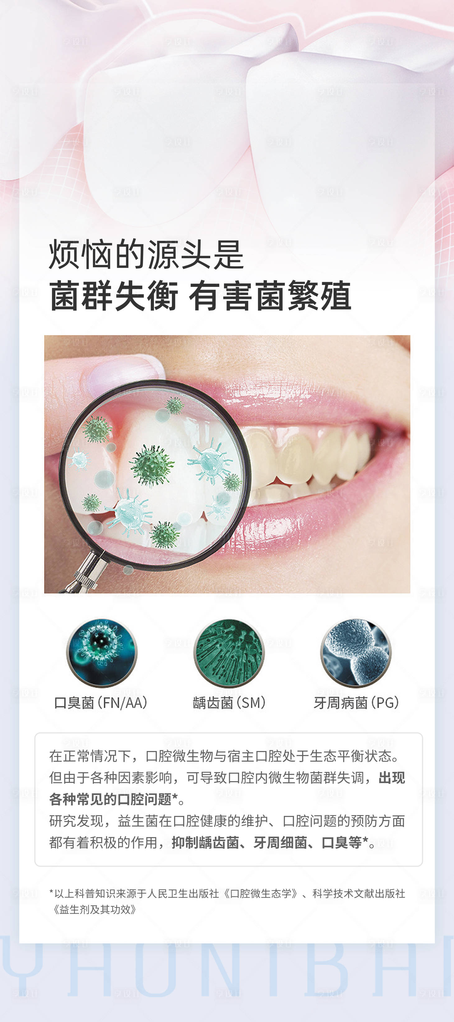 源文件下载【享设计】搜索编号：52570025005042974【口腔诊所牙菌斑展架】