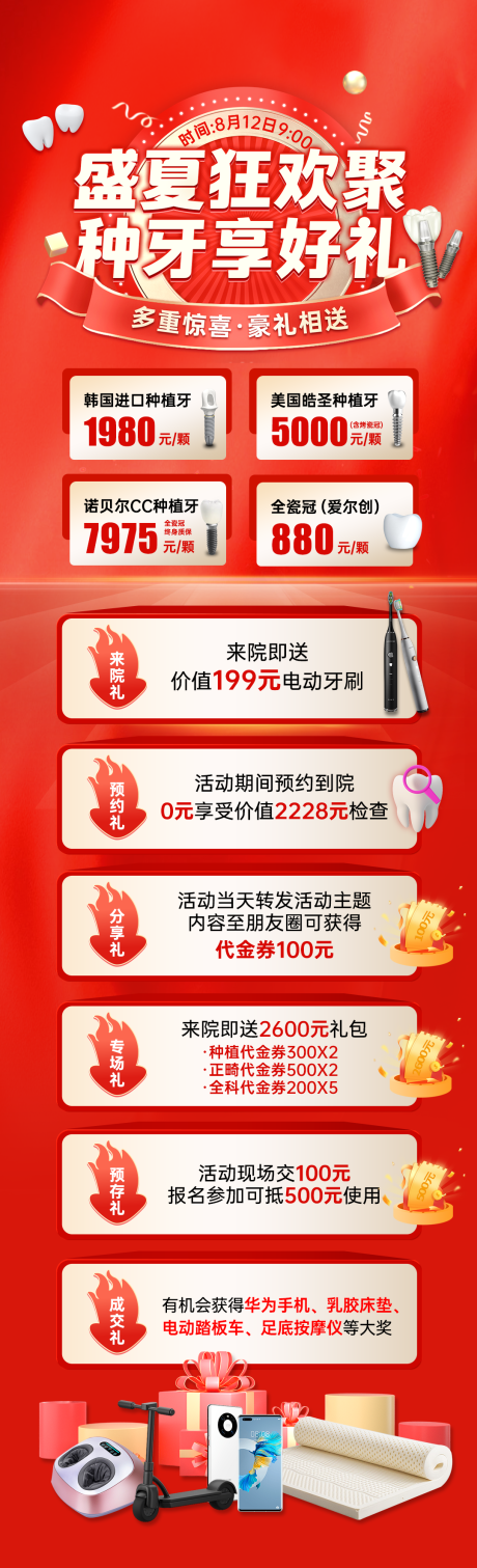 源文件下載【口腔種植海報長圖】編號：64050025182562492