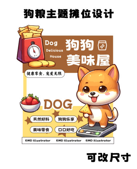 源文件下载【狗粮主题活动摊位堆头美陈】编号：31010025436166763