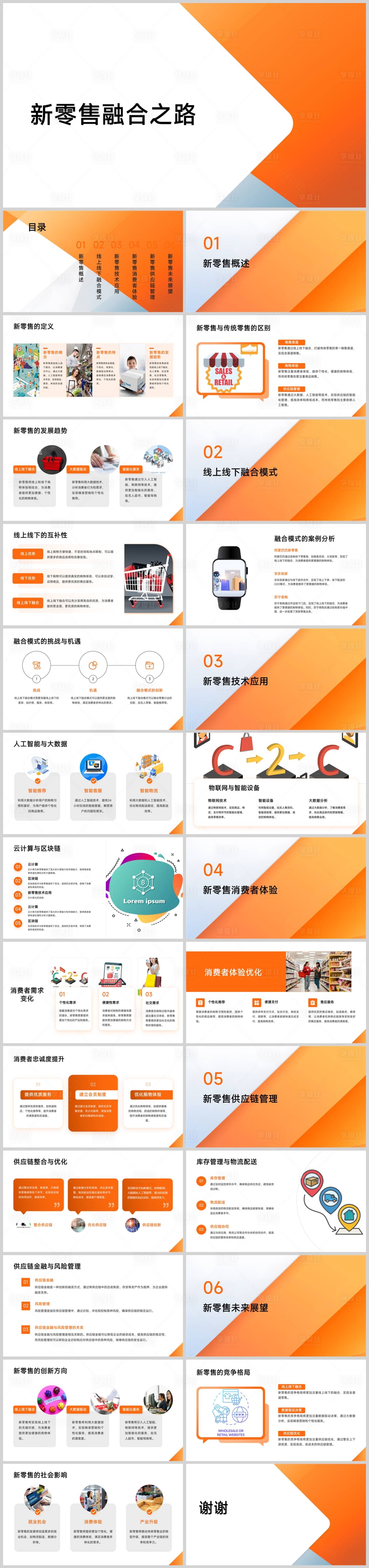 源文件下载【享设计】搜索编号：35500025182038431【新零售融合之路】