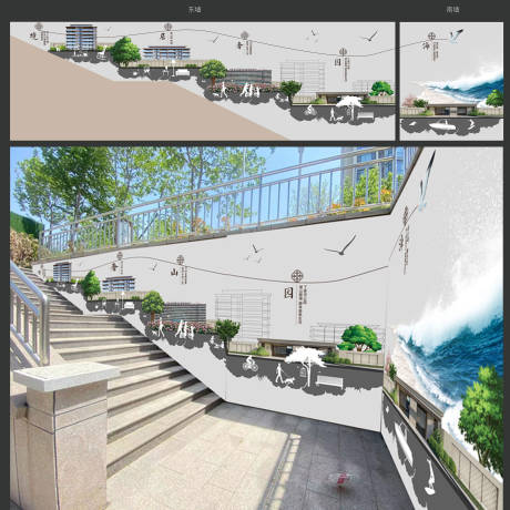 源文件下载【地产看房通道包装海报展板】编号：54510024910718152