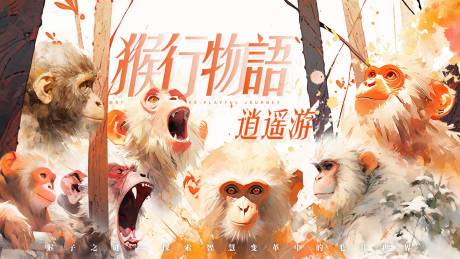 源文件下载【猴行物语逍遥游活动背景板】编号：58400025076432499