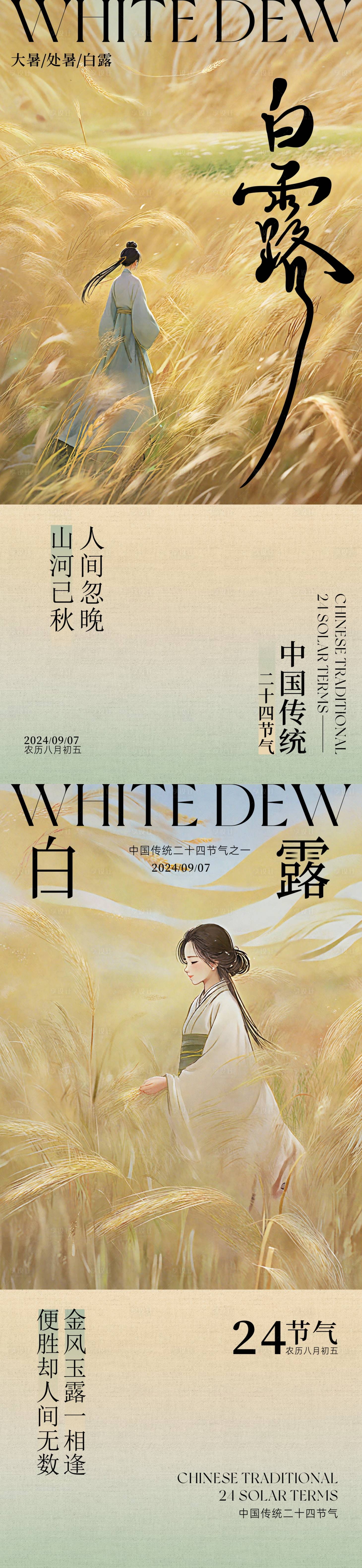 源文件下載【240819白露海報】編號：66500025774985065