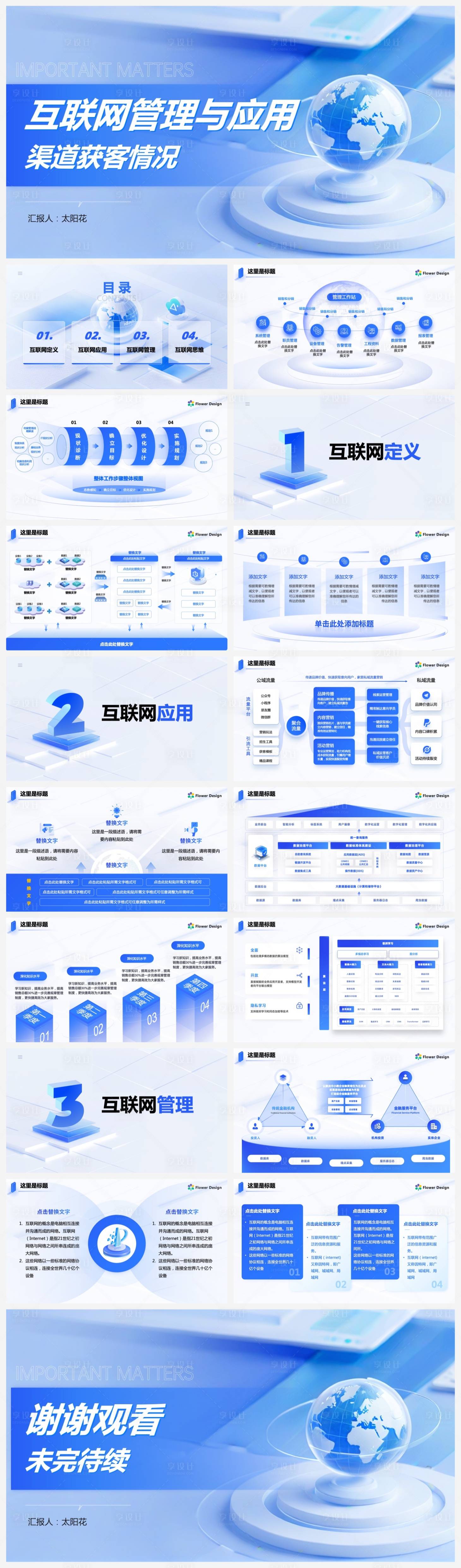 源文件下载【享设计】搜索编号：91390025933322928【企业互联网管理与应用PPT】