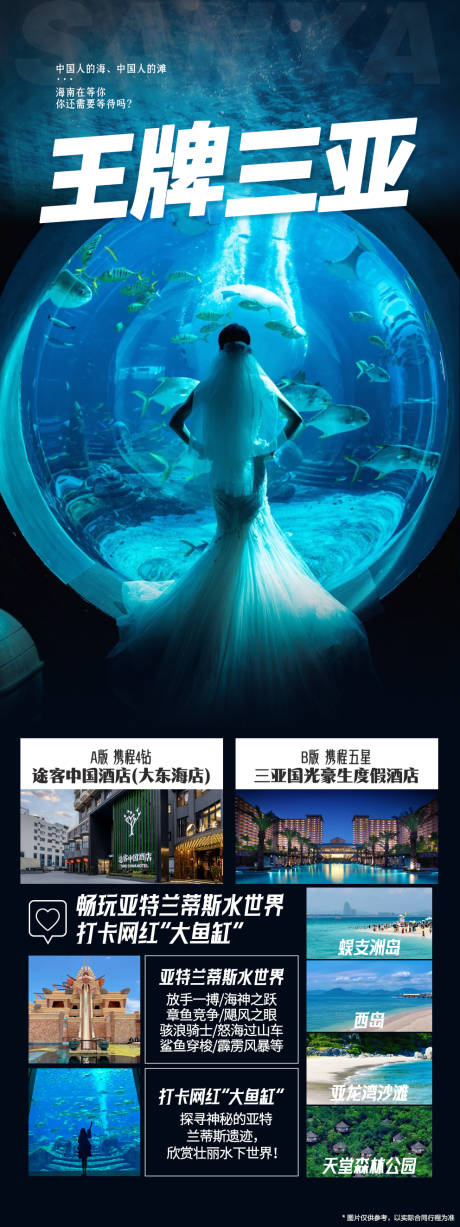 源文件下载【三亚旅游海报】编号：99560025645966964