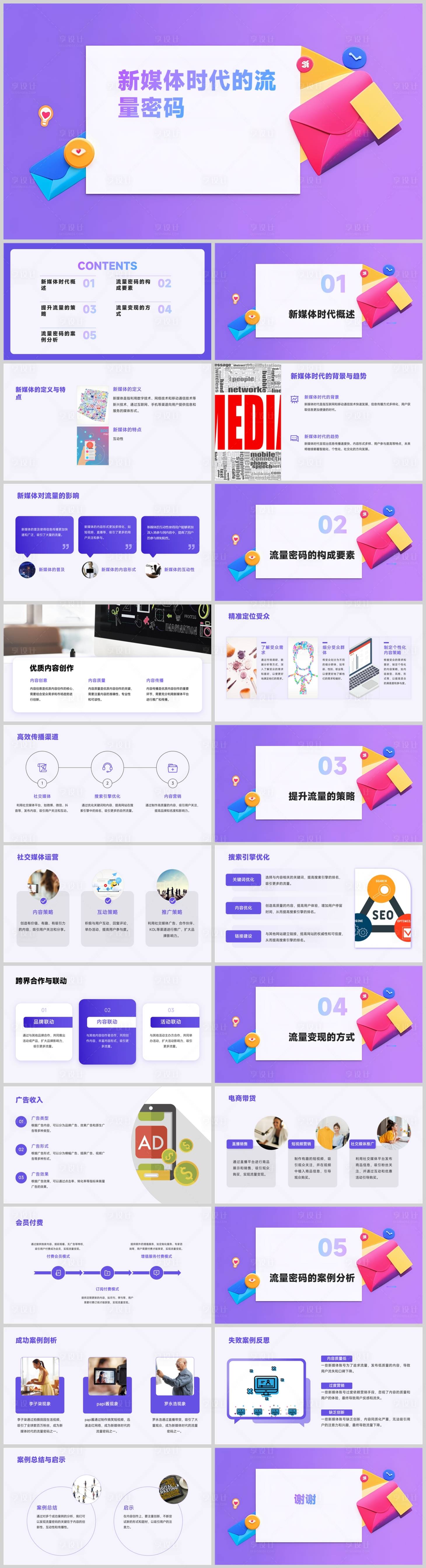 源文件下載【享設計】搜索編號：80380025786432040【新媒體時代的流量密碼】