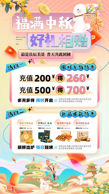 源文件下载【中秋钜惠活动宣传海报】编号：79590025757028963