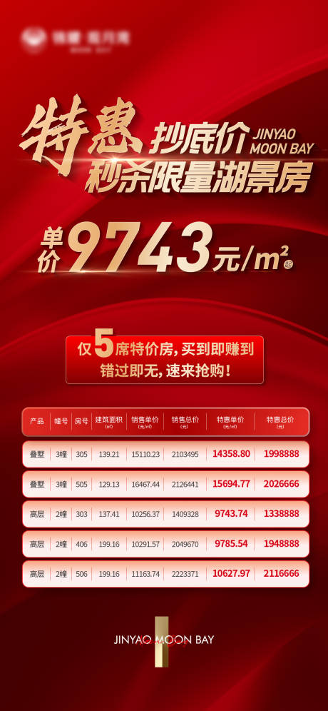 源文件下載【享設計】搜索編號：56740025698398344【特價房海報】