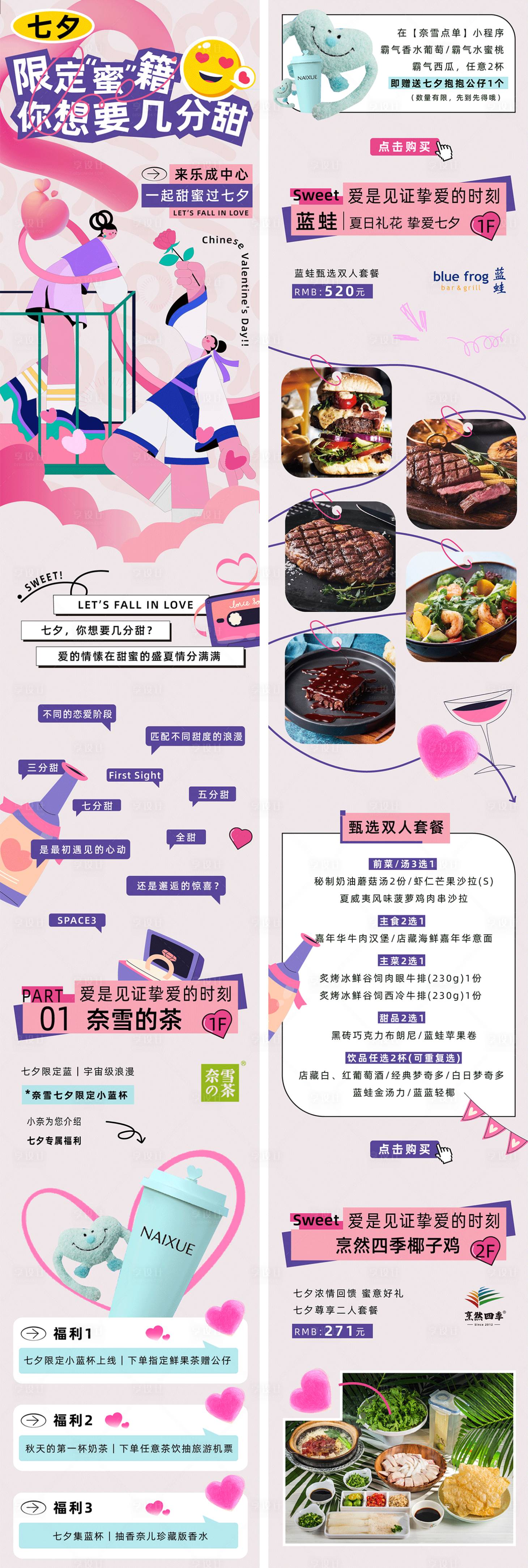 源文件下載【七夕商場長圖】編號：72150025600981301