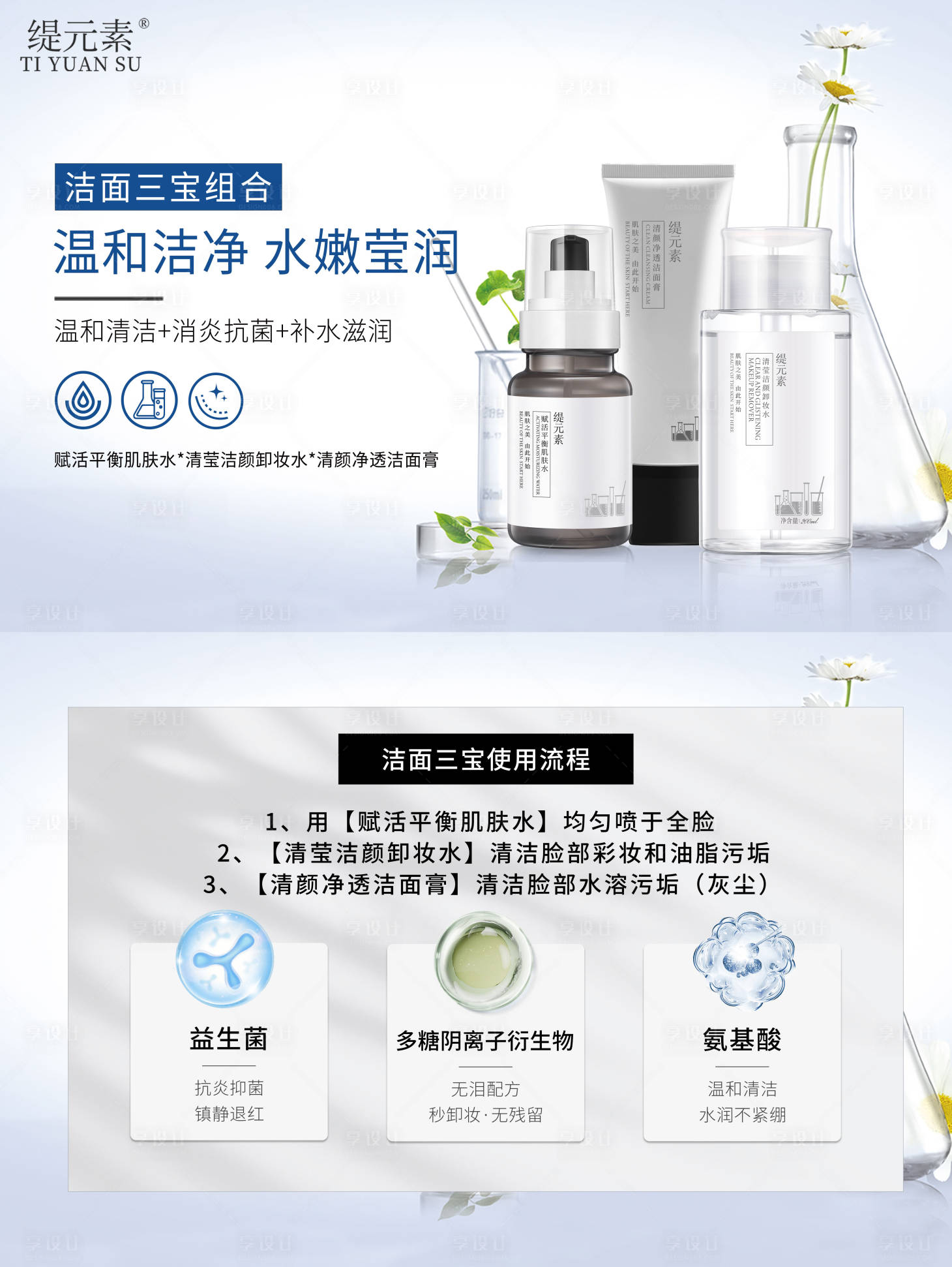 源文件下载【享设计】搜索编号：40130025772318335【清洁海报】