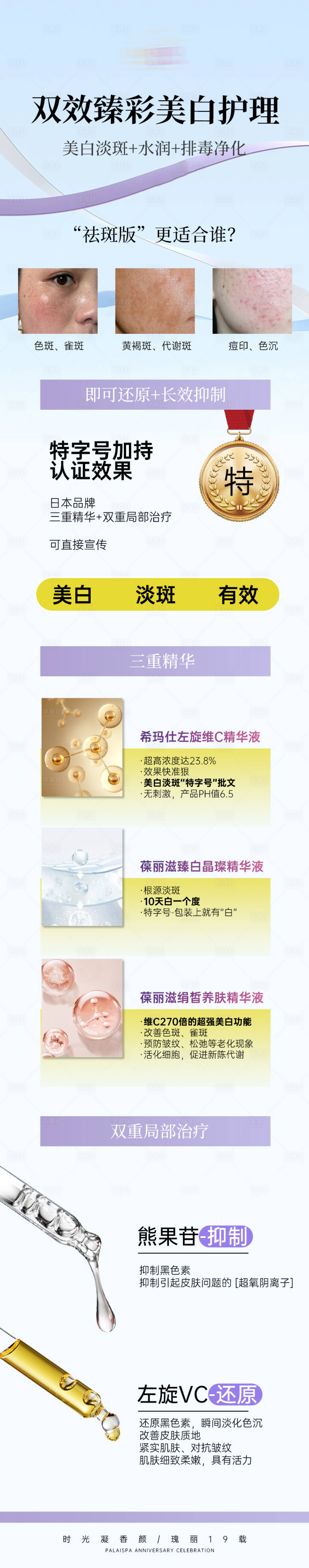 源文件下载【享设计】搜索编号：50520025720767652【美白护理长图】