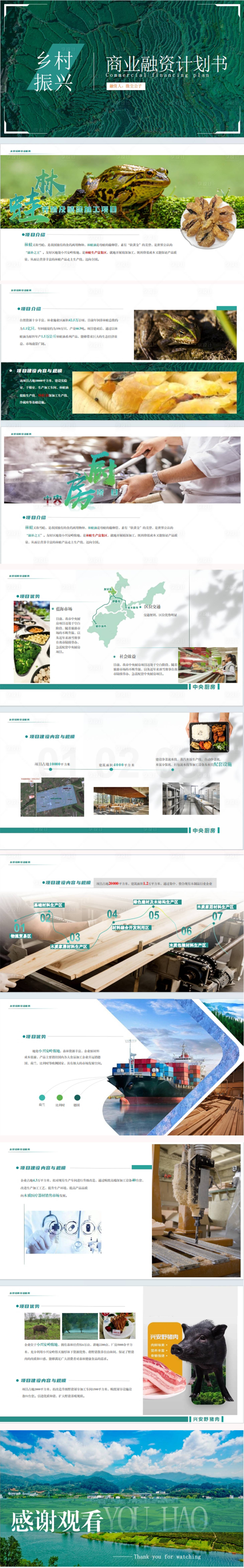 源文件下載【享設計】搜索編號：63610025486293640【鄉村振興融資計劃PPT】