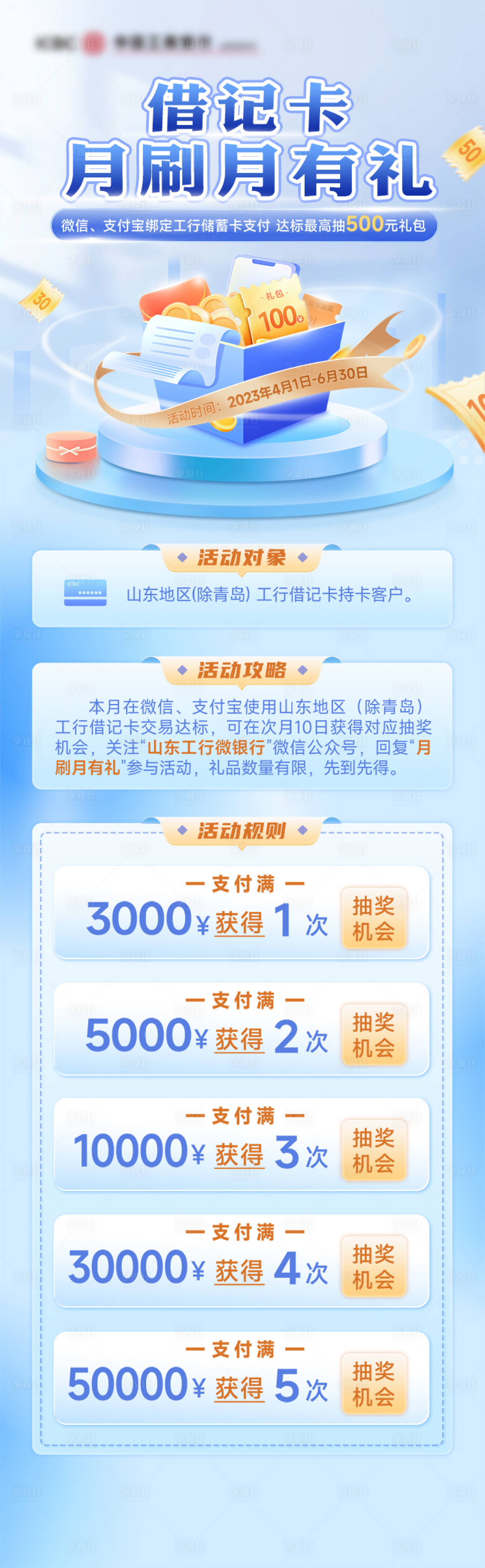 源文件下载【享设计】搜索编号：99700025798474629【银行金融活动长图】