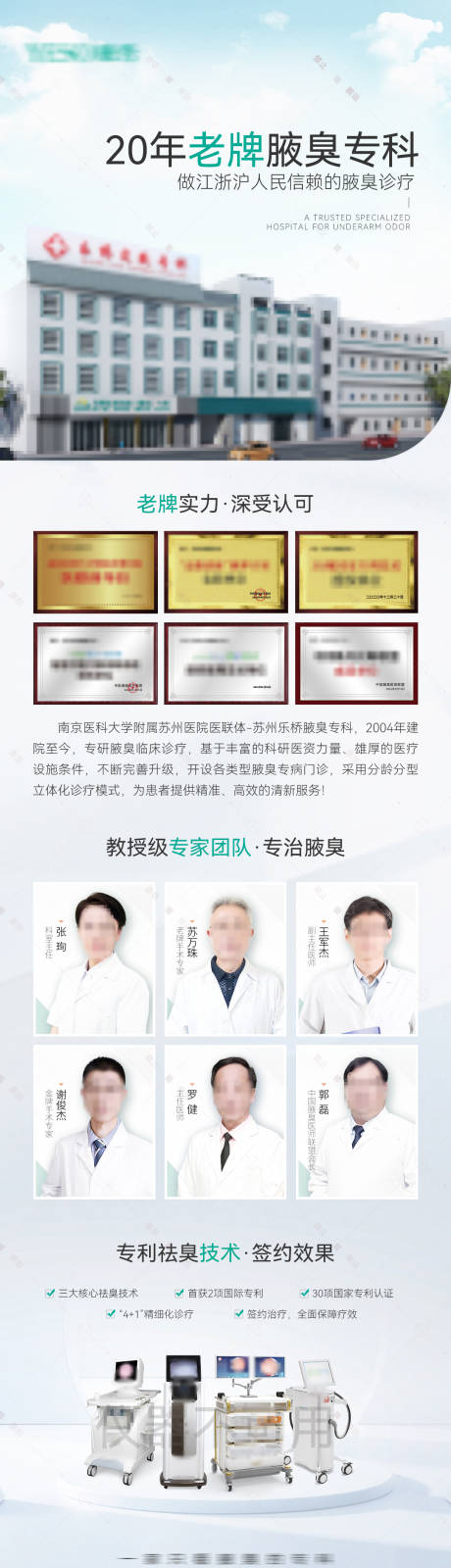 源文件下载【医院大楼资质专家介绍长海报】编号：39220025779955513