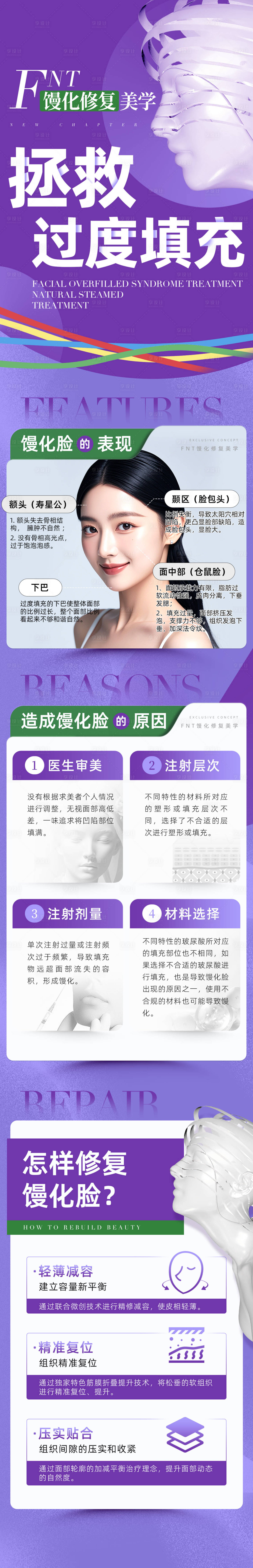 源文件下载【享设计】搜索编号：81840025643398603【微创馒化修复海报】