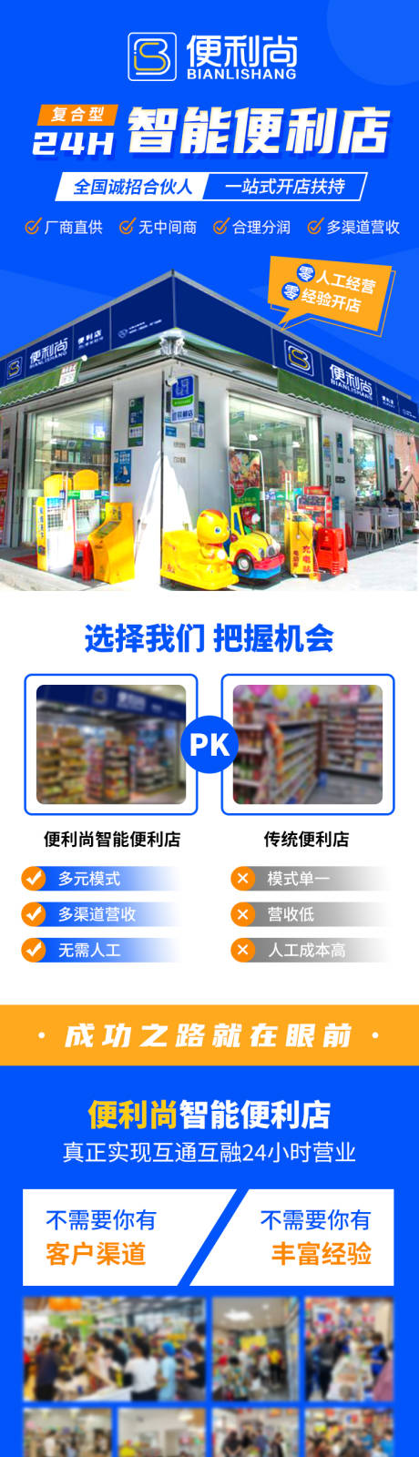 源文件下载【智能便利店招商加盟落地页】编号：84610025923918703