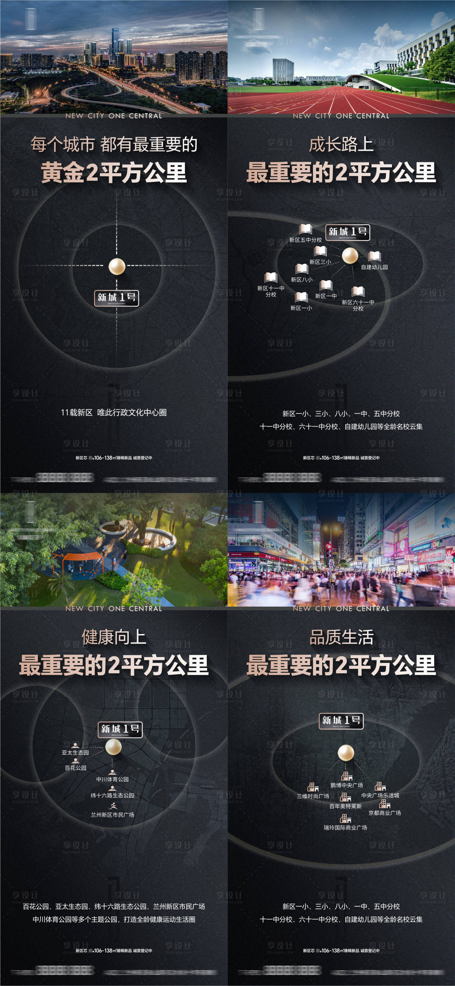 源文件下载【享设计】搜索编号：21960025823076720【地产区域价值点海报】