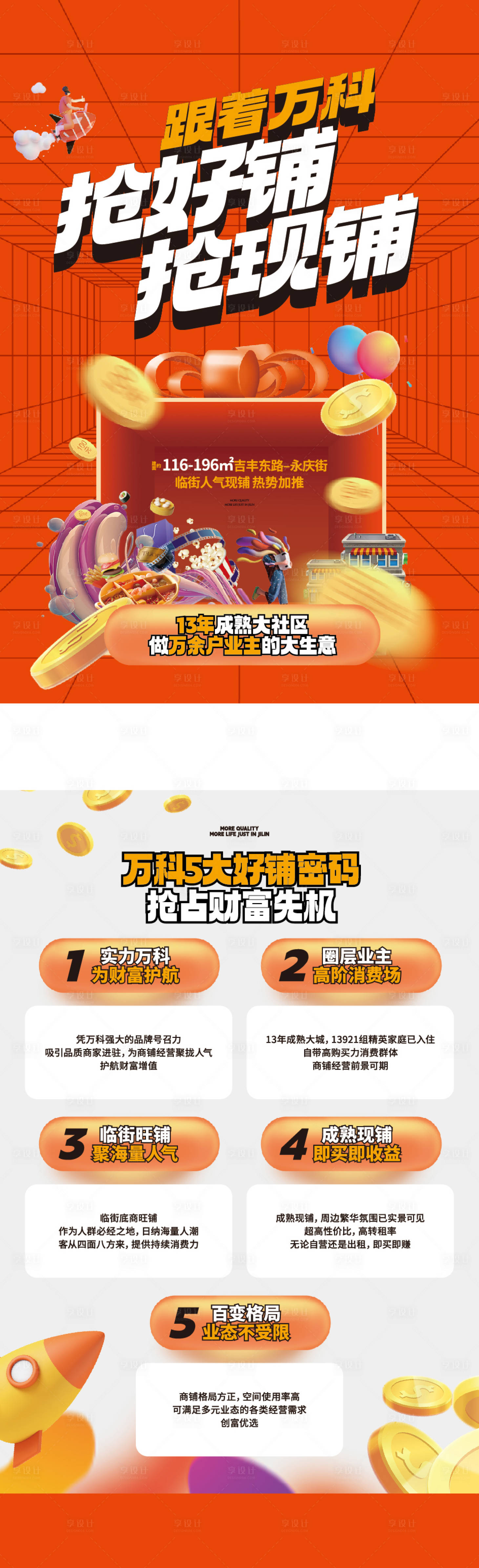 源文件下载【地产好铺热销DM宣传单】编号：10810025640497718
