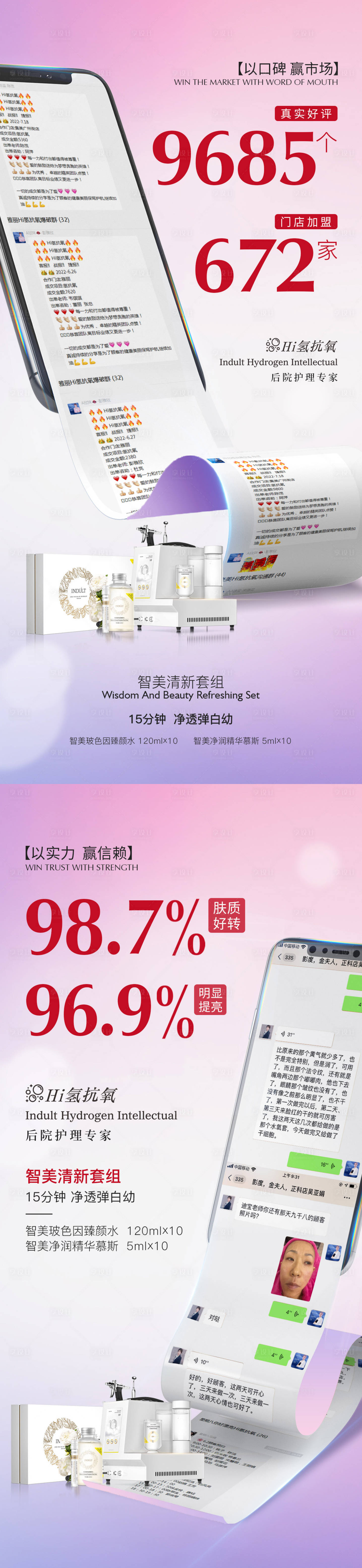 源文件下载【业绩喜报手机模型系列海报】编号：72840025567127022